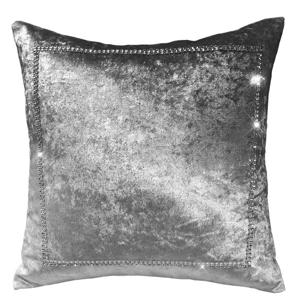 Grey sales glitter cushions